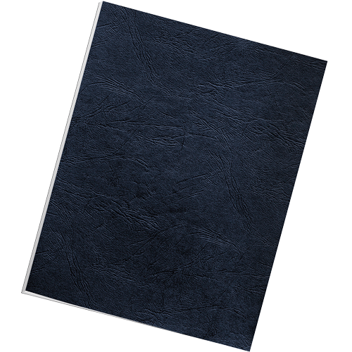 Expressions™ Grain Presentation Covers - Letter, Navy, Pack of 50