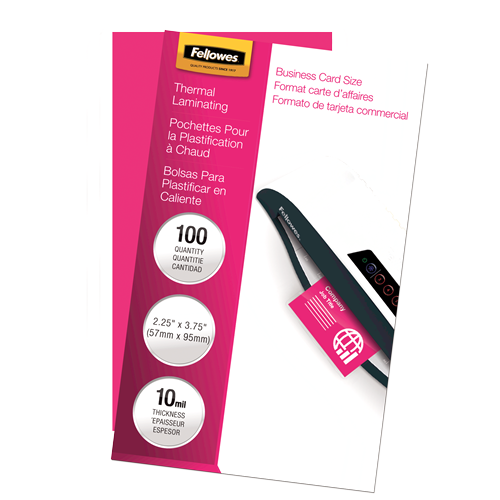 Glossy Pouches - Business Card, 10 mil, 100 pack