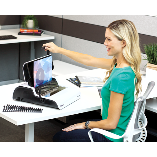 Pulsar™+ 300 Comb Binding Machine Bundle with Starter Kit